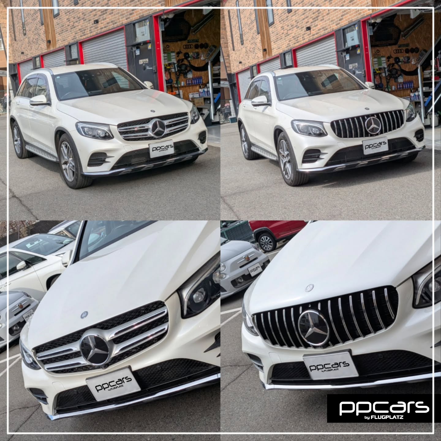 Mercedes-Benz GLC (C253) x パナメリカーナグリル, メッシュ加工 (フォトギャラリー)