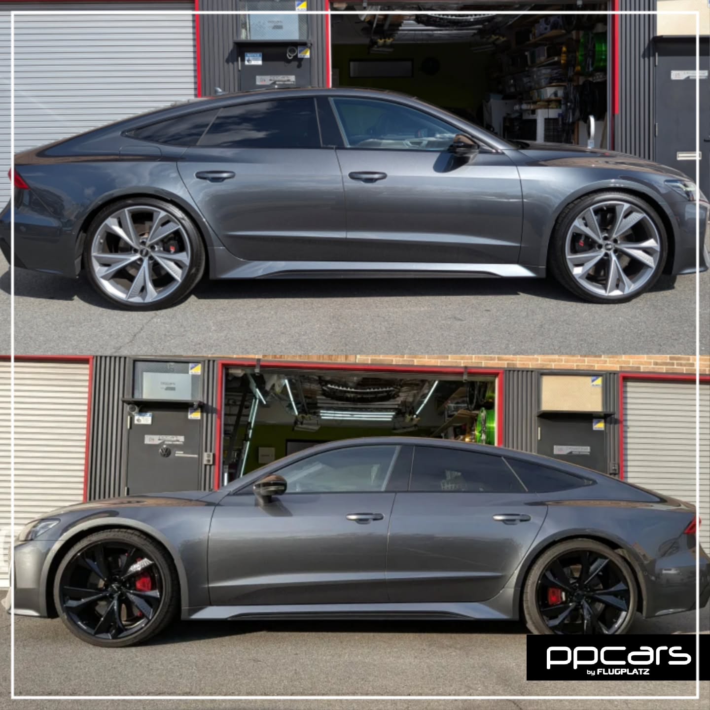 Audi RS7(4K/C8/F2) Sportback x ホイール&ブレーキキャリパー塗装 (フォトギャラリー)