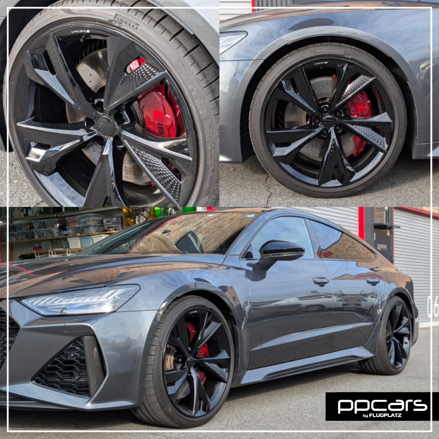 Audi RS7(4K/C8/F2) Sportback x ホイール&ブレーキキャリパー塗装 (フォトギャラリー)