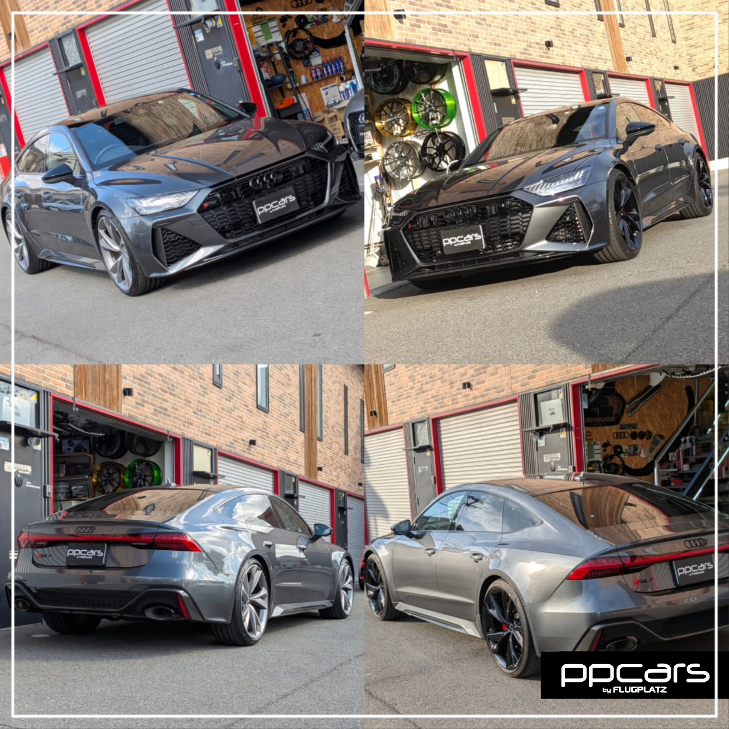 Audi RS7(4K/C8/F2) Sportback x ホイール&ブレーキキャリパー塗装 (フォトギャラリー)