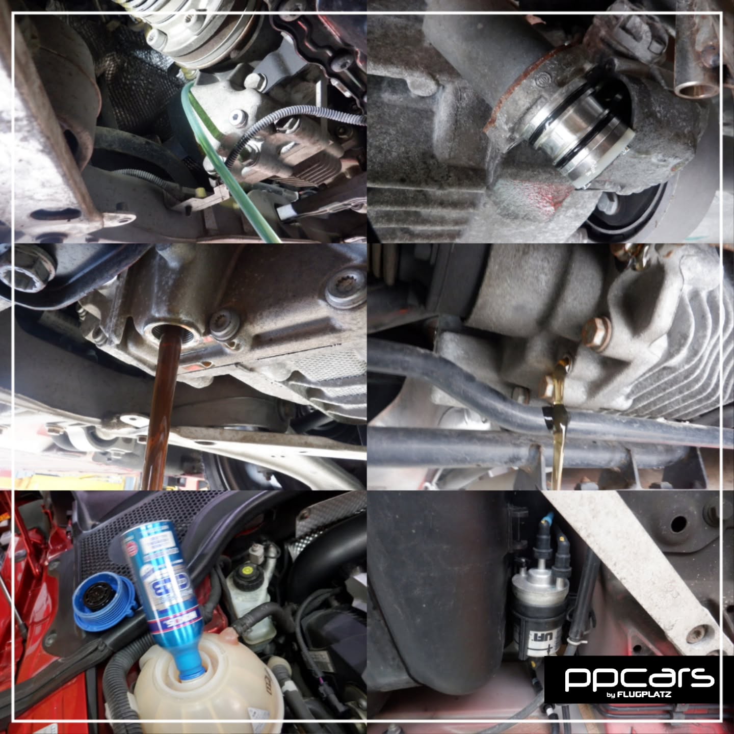 Audi TT(8J) Roadster x 油脂類メンテナンス (フォトギャラリー)