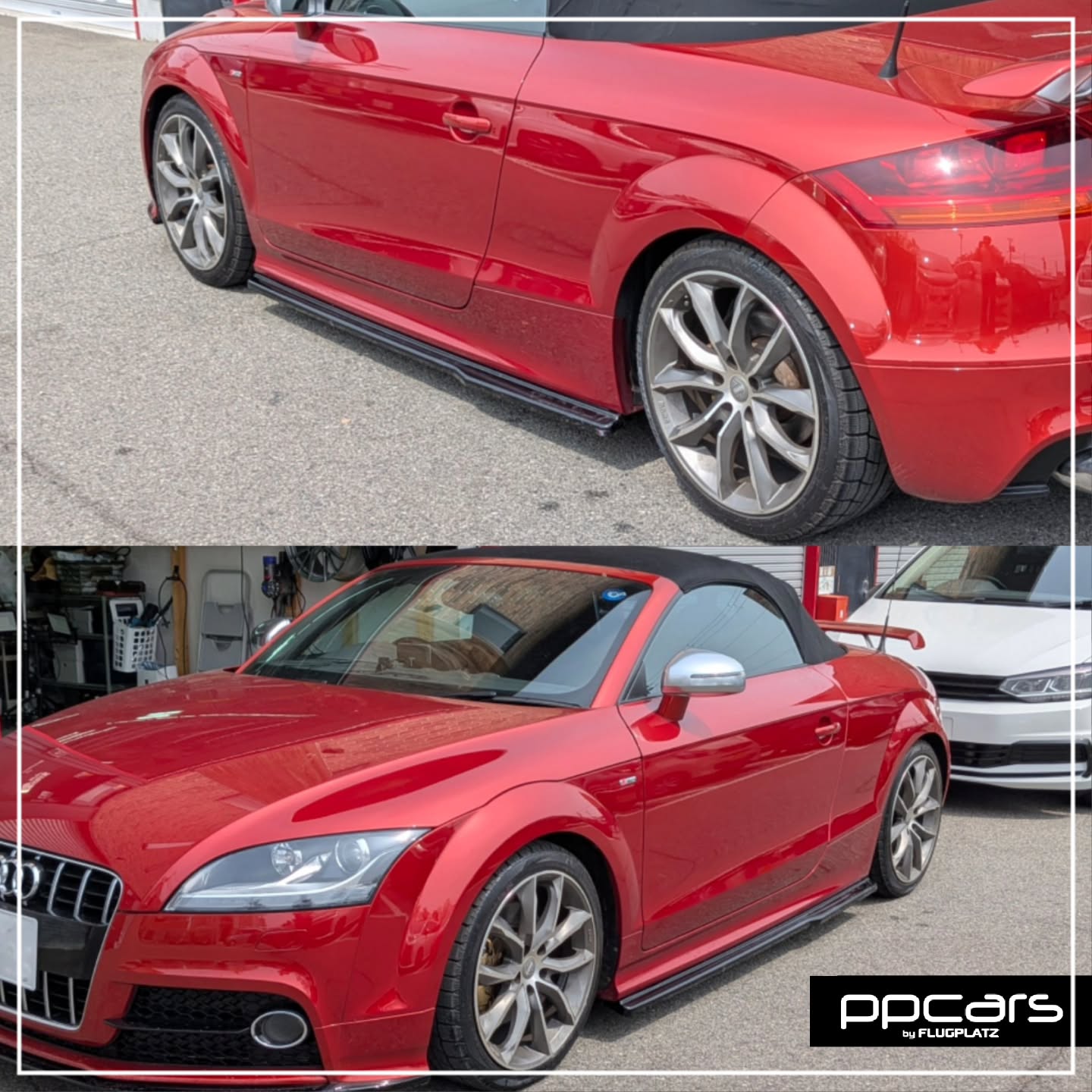 Audi TT(8J) Roadster x Maxton-design サイドスカート (フォトギャラリー)