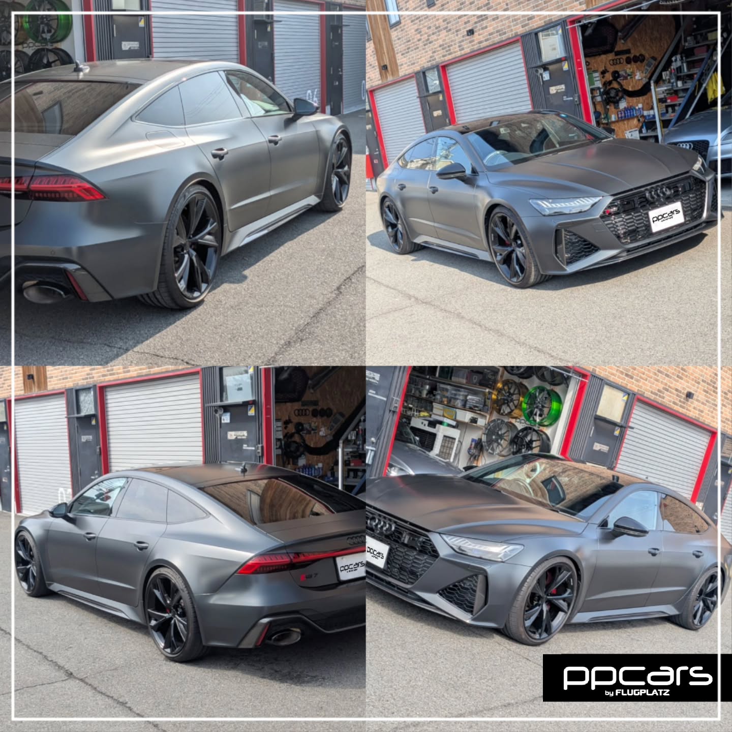 Audi RS7(4K/C8/F2) Sportback x KW ダウンサス (フォトギャラリー)