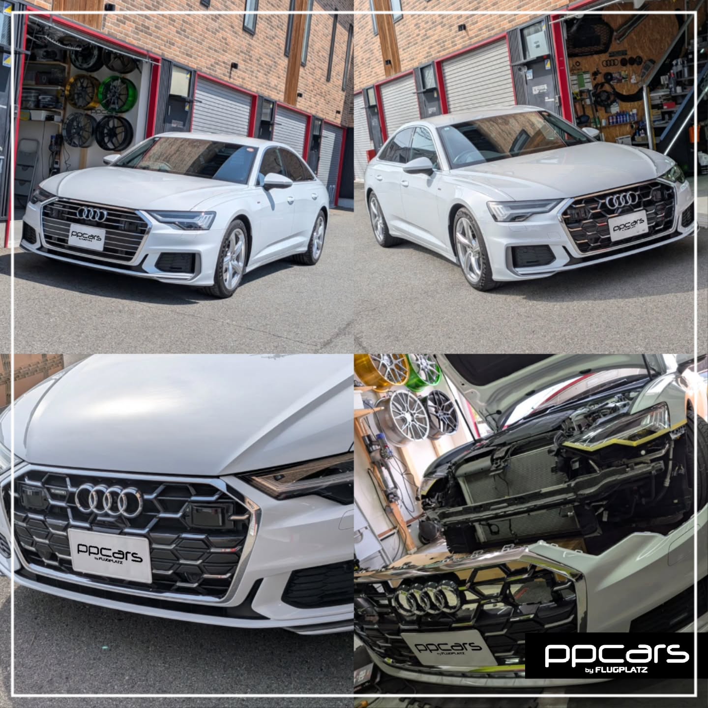 Audi A6 Sedan(4A/C8/F2) x フロントグリル (フォトギャラリー)