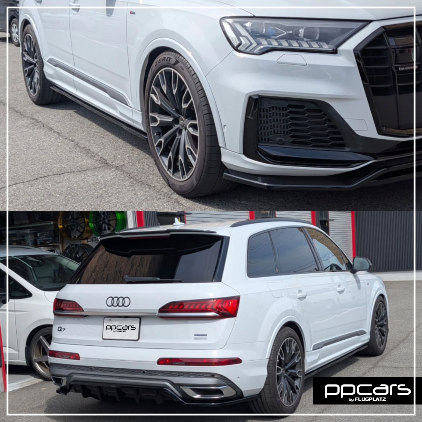 Audi Q7(4M) x Maxton-Design リアディフューザー,サイドスカート, リアスポ (フォトギャラリー)