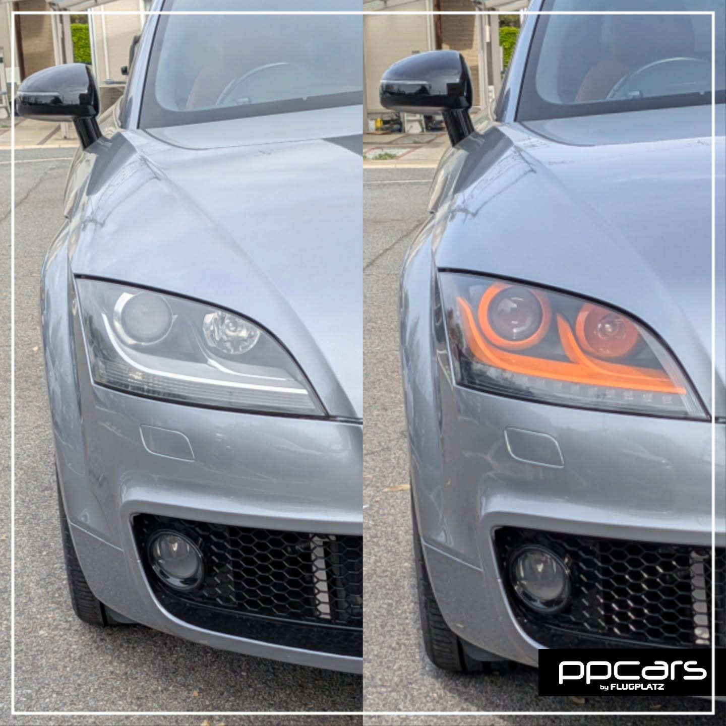 Audi TT(8J) x ヘッドライトワンオフ加工 (フォトギャラリー)