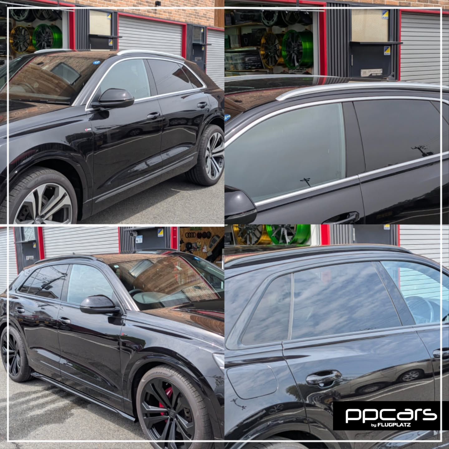 Audi Q8(4M/F1) x モールラッピング,ブラックエンブレム (フォトギャラリー)