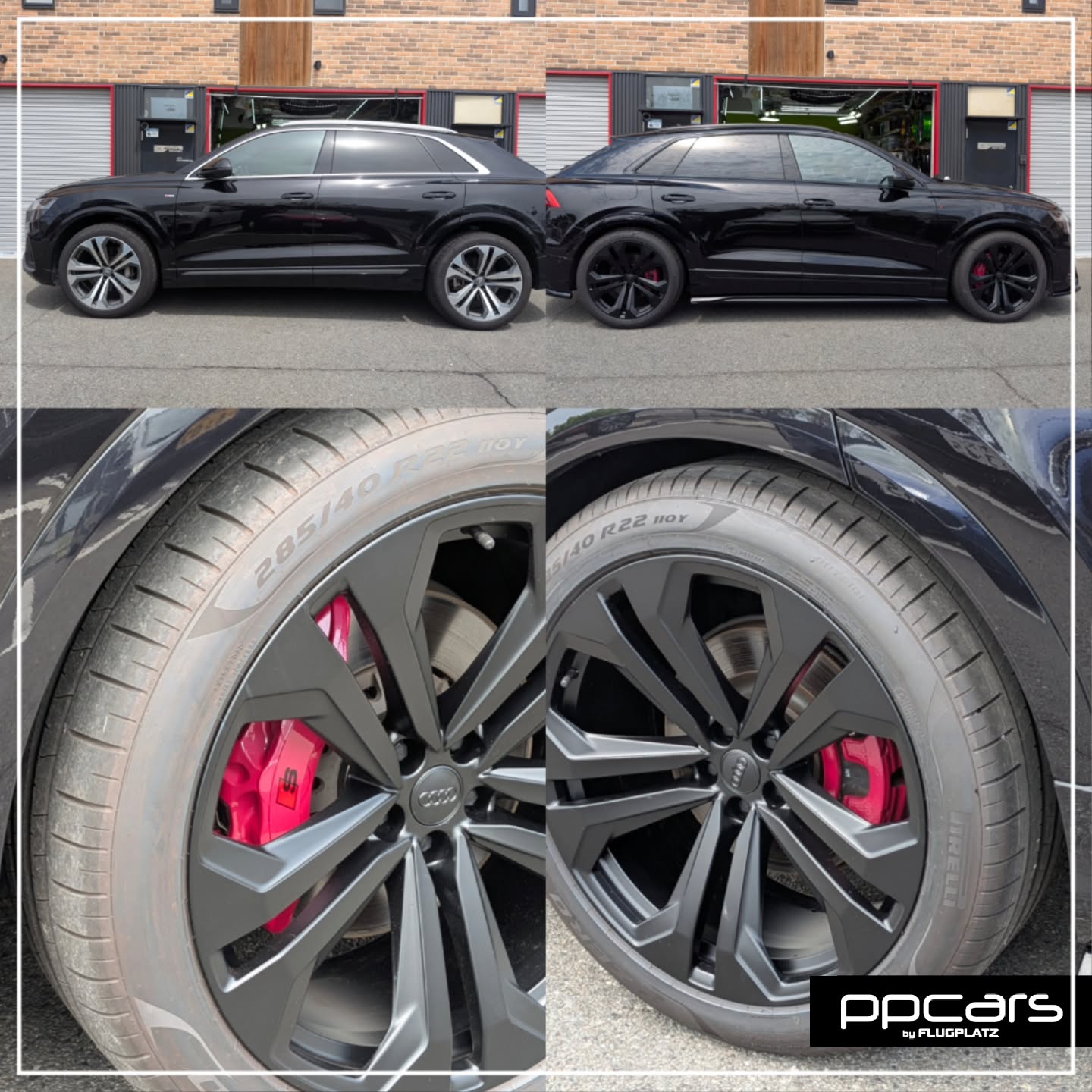 Audi Q8(4M/F1) x ホイール&ブレーキキャリパー塗装 (フォトギャラリー)
