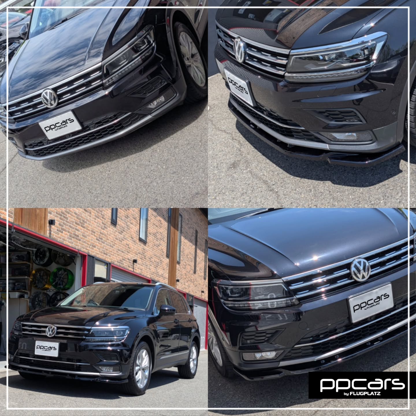 VW Tiguan (AD) x Maxton-Designフロントスポイラー,コーディング (フォトギャラリー)
