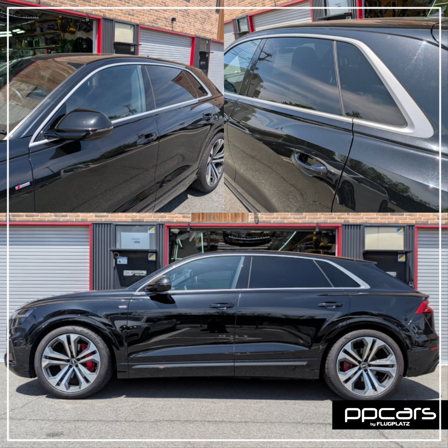 Audi Q8(4M/F1) x モールラッピング(染み・錆対策) (フォトギャラリー)