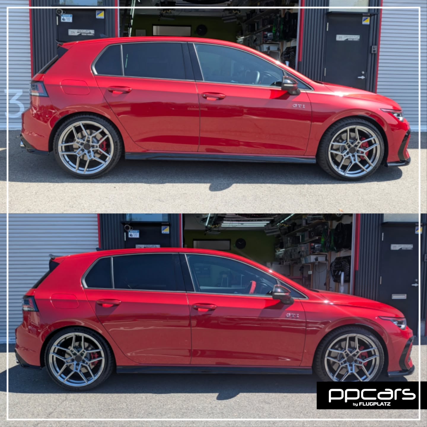 VW Golf8.5 GTI(5H) x ST HASダウンサス (フォトギャラリー)