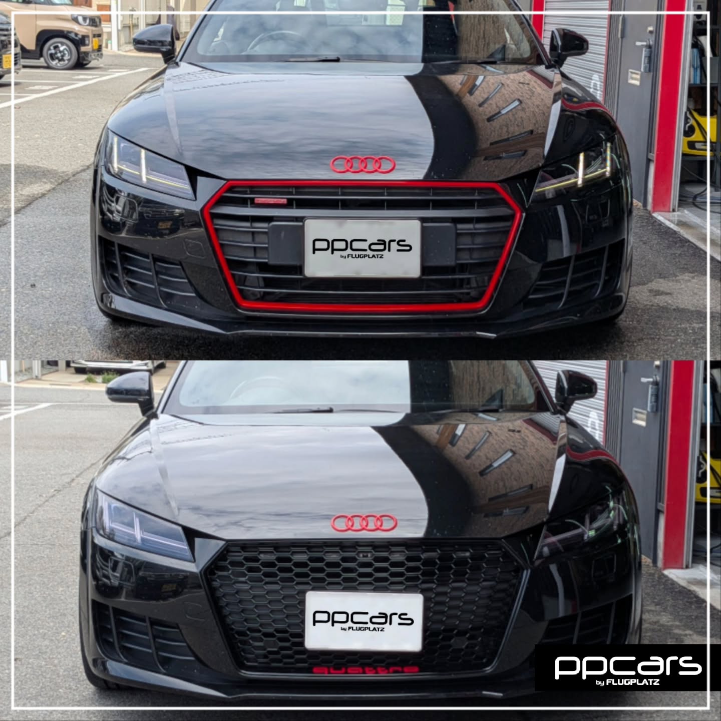 Audi TT(8S) x RSフロントグリル (フォトギャラリー)