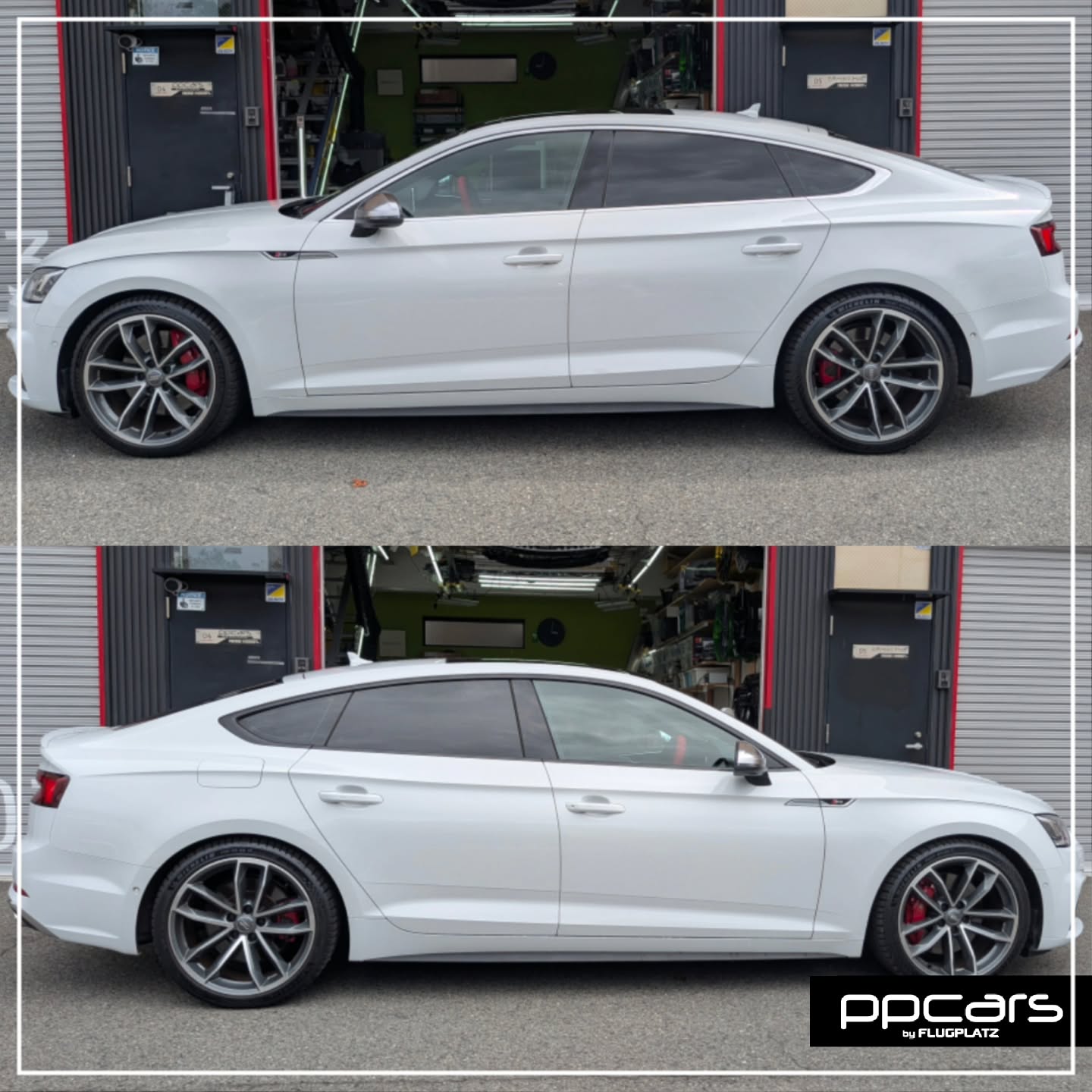 Audi S5(F5/B9) Sportback x ウインドウモールラッピング (フォトギャラリー)