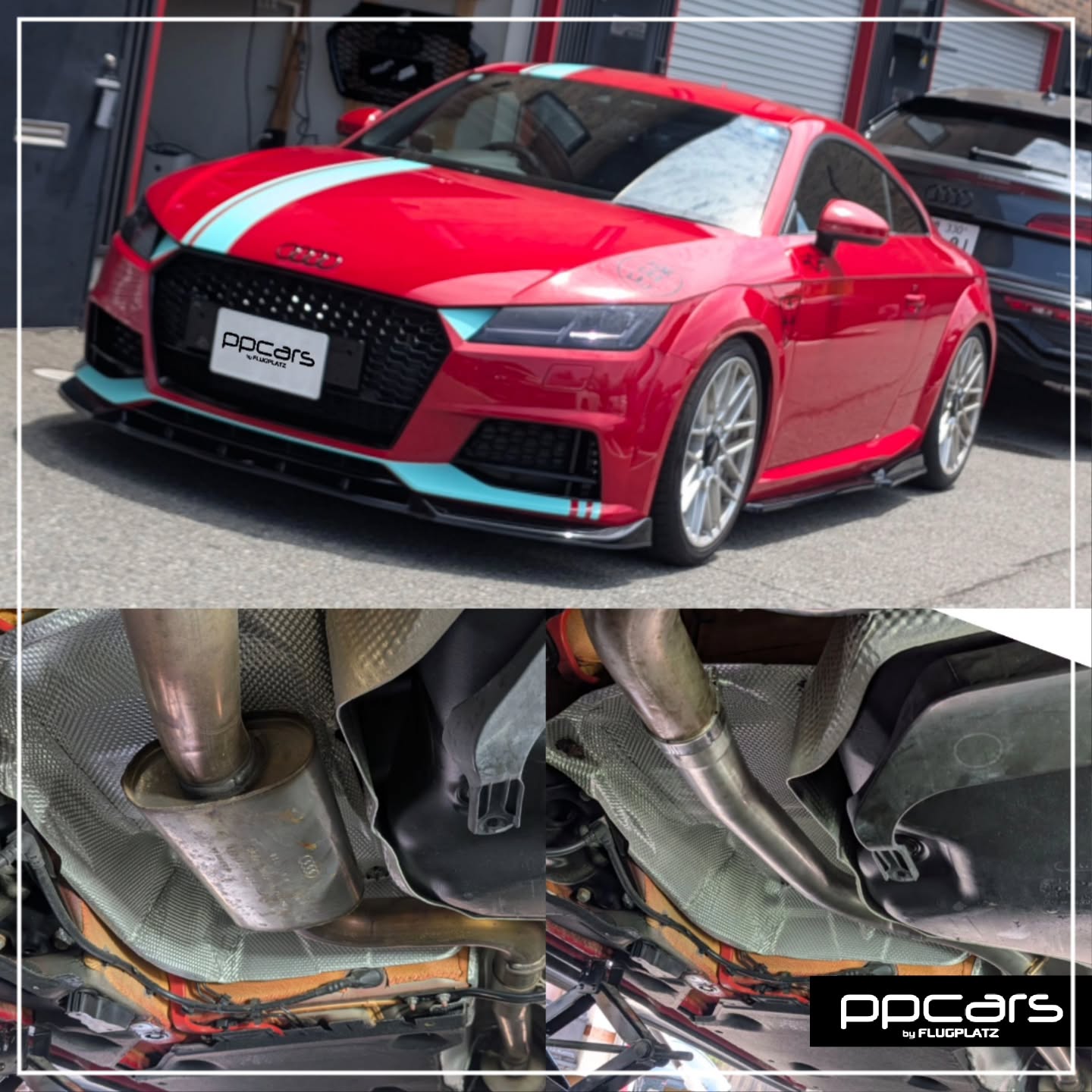 Audi TT(8S) x レゾネーターデリートパイプ (フォトギャラリー)