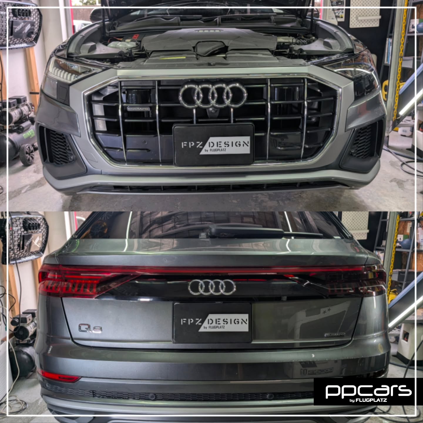 Audi Q8(4M/F1) x STEK ライトプロテクションフィルム (フォトギャラリー)