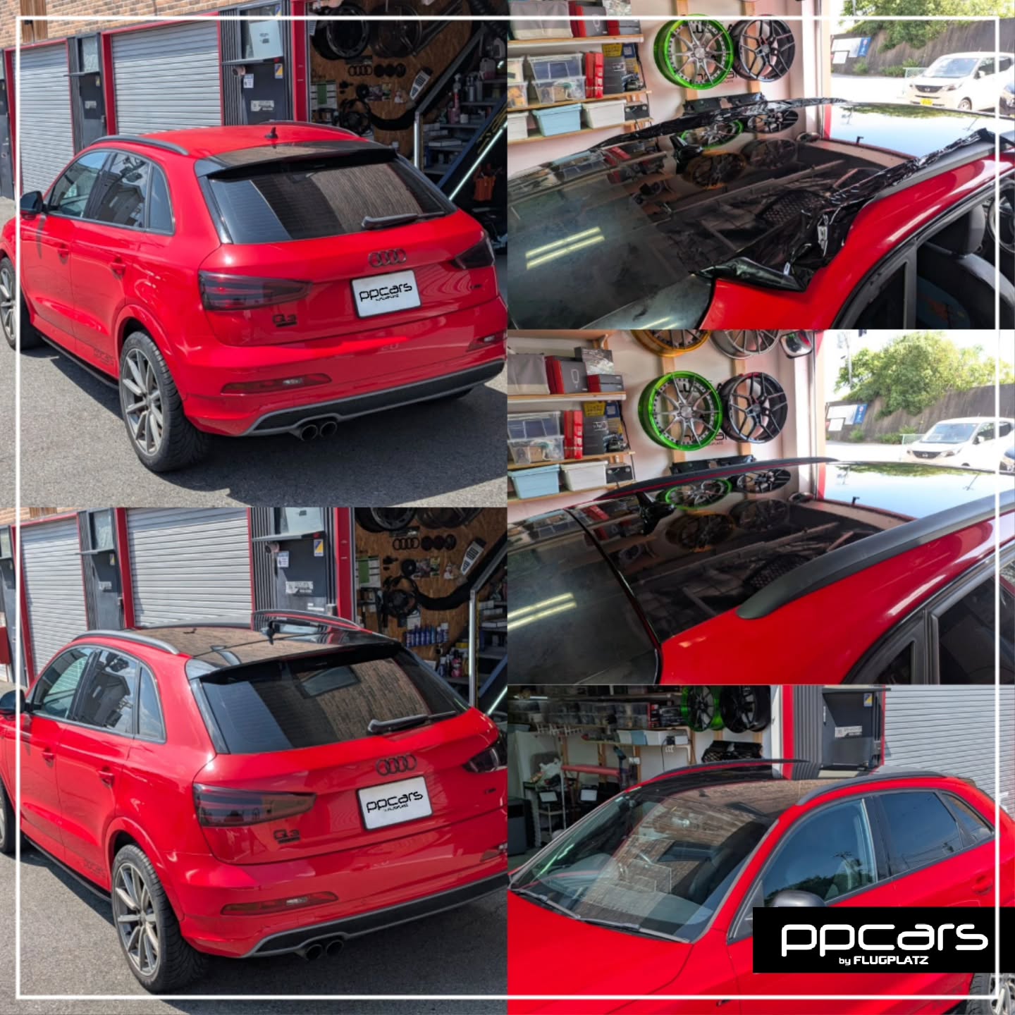 Audi Q3(8U) x ルーフラッピング (フォトギャラリー)