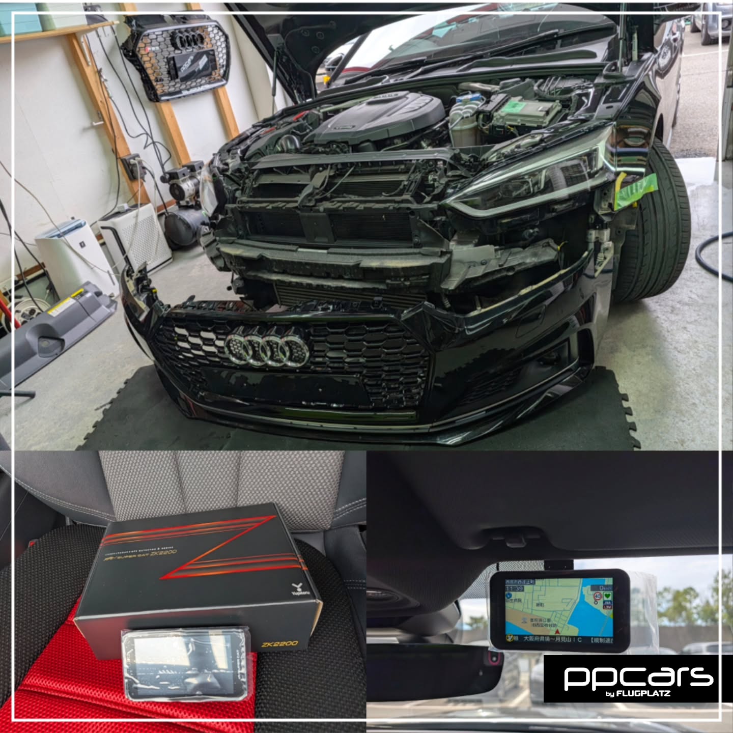 Audi A5(F5/B9) Sportback x RSグリル,レーダー探知機 (フォトギャラリー)