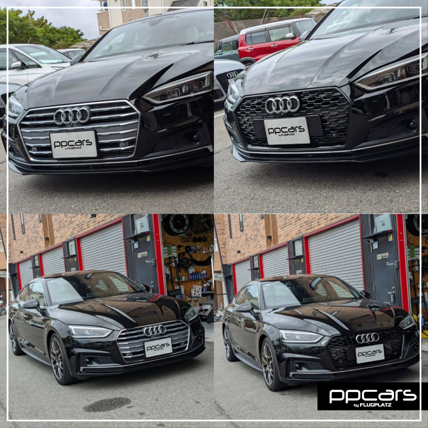 Audi A5(F5/B9) Sportback x RSグリル,レーダー探知機 (フォトギャラリー)