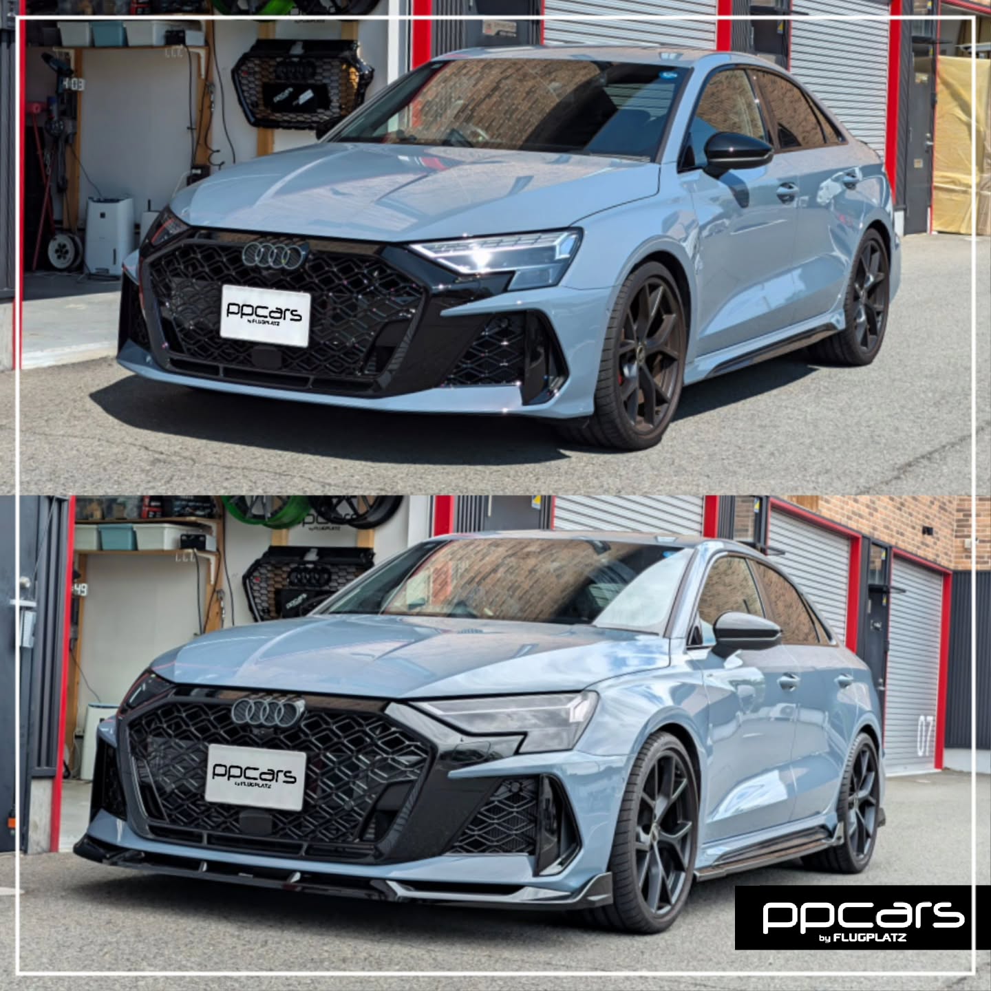 Audi RS3(8Y) Sedan x ホイールスペーサー,低ダストブレーキパッド (フォトギャラリー)