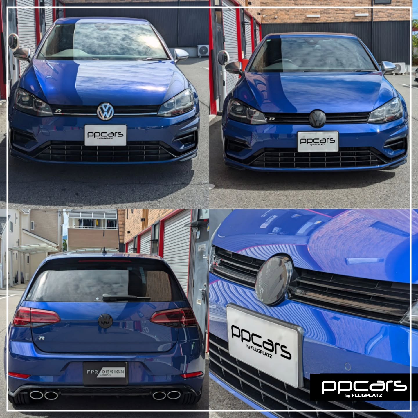 VW Golf7.5R(5G) x ブラックエンブレム,ラッピング (フォトギャラリー)