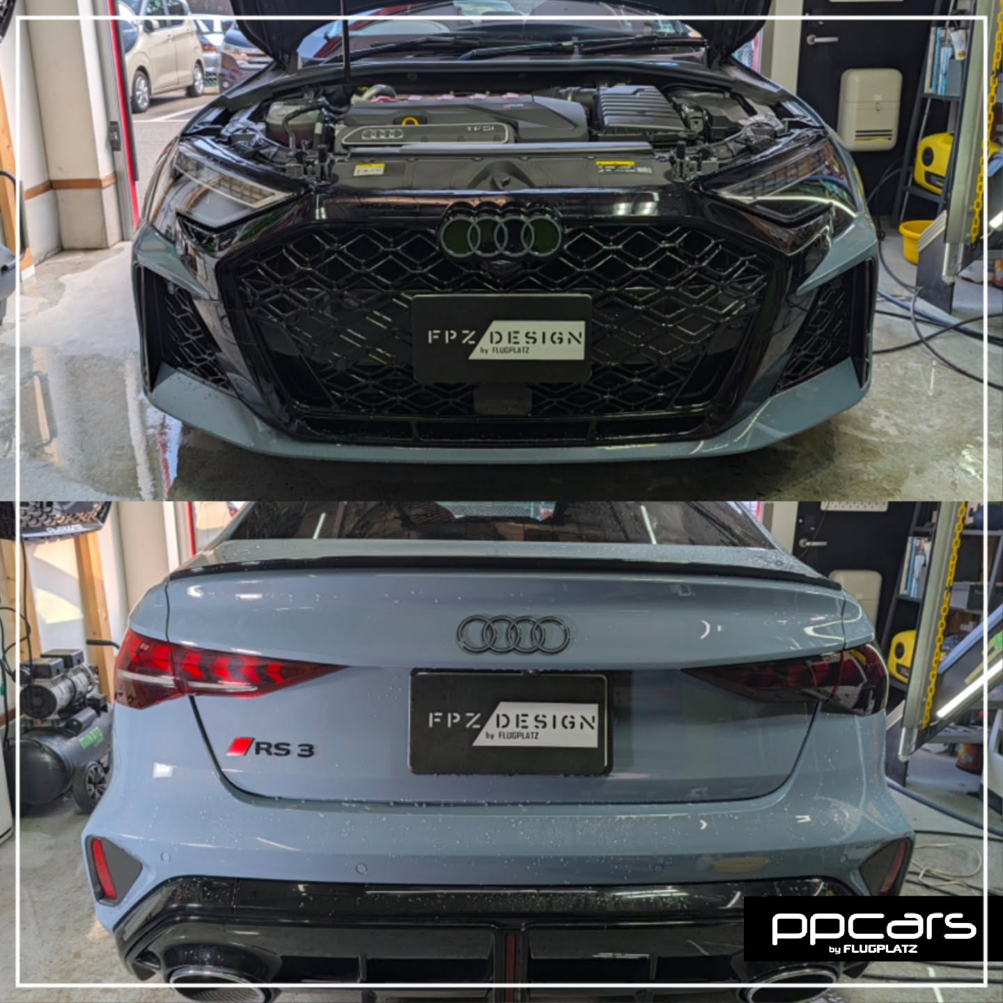 Audi RS3(8Y) Sedan x ライトプロテクションフィルム (フォトギャラリー)