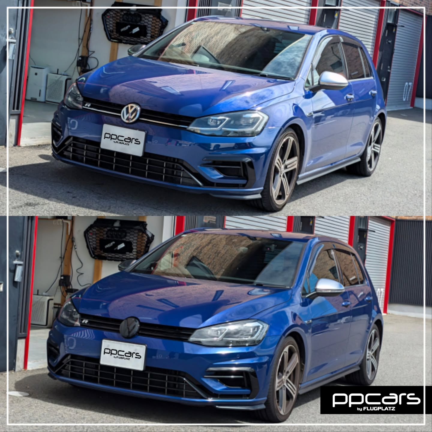VW Golf7.5R(5G) x ブラックエンブレム,ラッピング (フォトギャラリー)