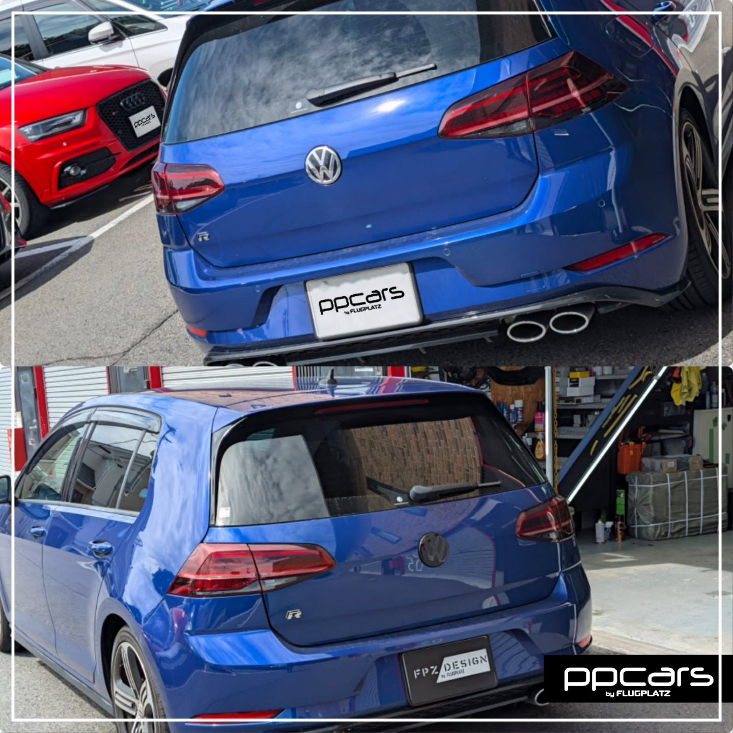VW Golf7.5R(5G) x ブラックエンブレム,ラッピング (フォトギャラリー)