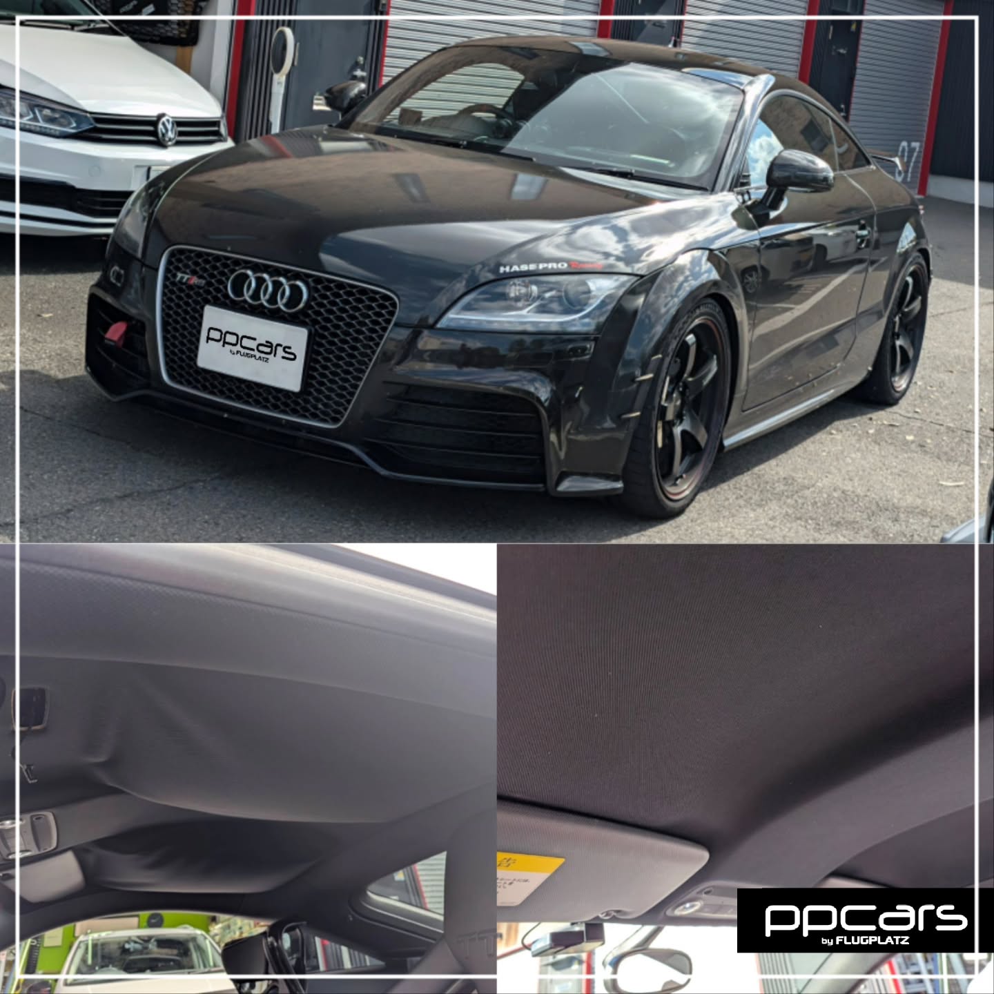 Audi TTRS(8J) x 天井張替 (フォトギャラリー)